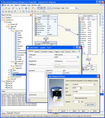 Database Designer for PostgreSQL single developer with one year update subscription
